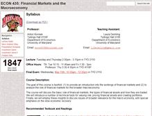 Tablet Screenshot of econ435.korinek.com